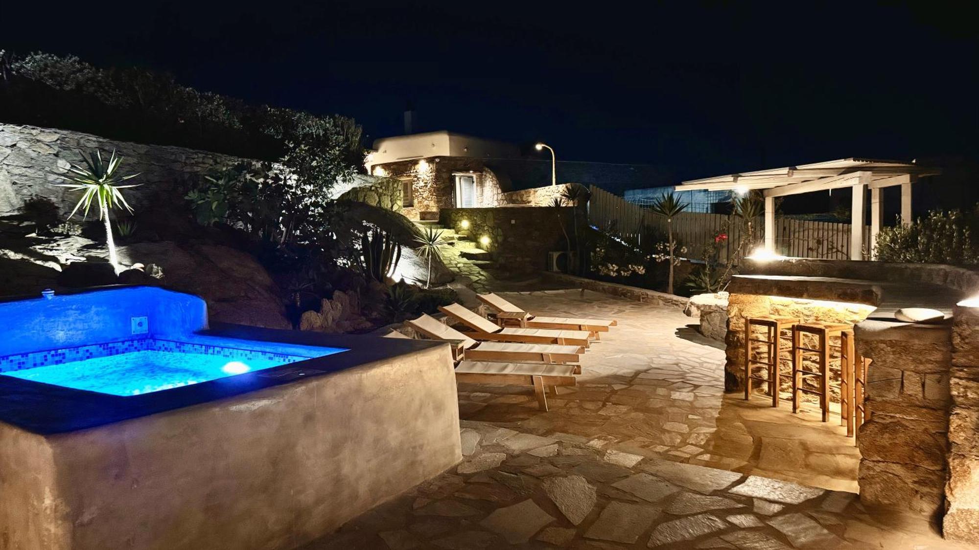 Mykonos Town Apostolis Houseヴィラ エクステリア 写真