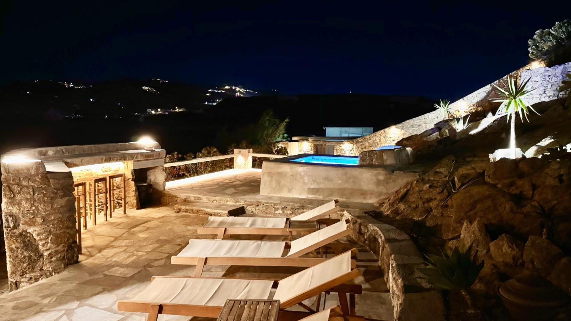 Mykonos Town Apostolis Houseヴィラ エクステリア 写真